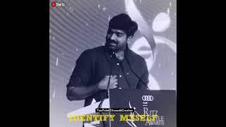 Identify Myself | Vijay Sedhupathi Motivational Speech | Believe Yourself | Vasanth Creation