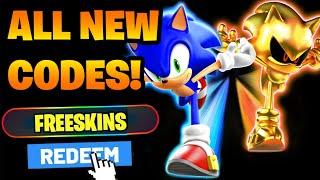 ALL NEW WORKING CODES FOR SONIC SPEED SIMULATOR IN 2024! ROBLOX SONIC SPEED SIMULATOR CODES