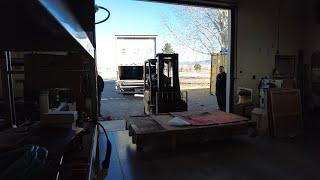 Kovosu 56x104x8" Fixture Table - Unloading