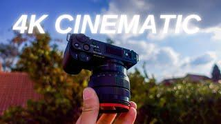 The Sony ZV-E10 Camera: 4K CINEMATIC VIDEO