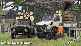 A new beginning with @kedexworld | No Mans Land - SURVIVAL | Farming Simulator 22 | Episode 1