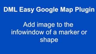 Add Image to the infoWindow of the Markers, Polylines, Polygons and Circles