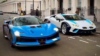 $1.5m Ferrari SF90 XX Accelerations in London!