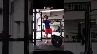 This is why it’s DEADlift #fitness #deadlift