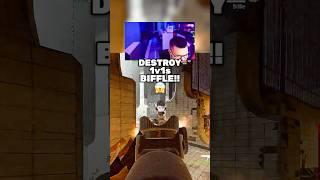 1v1ed Biffle in the gulag!!! Use this strat next time you're in the gulag!! #callofduty #warzone