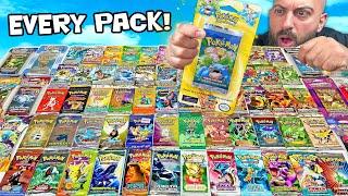 I Opened EVERY Pack of Pokemon Cards! ($30,000)