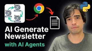 CrewAI + Exa: Generate a Newsletter with Research Agents (Part 1)