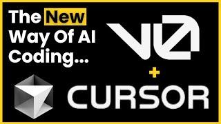 NEW: Cursor Composer + v0 = BEST AI Coding Setup?!  UI Components w/ Claude Sonnet 3.5 (Vercel)