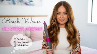 Frizz free, Bouncy Beach Waves | Dyson Airwrap Tutorial