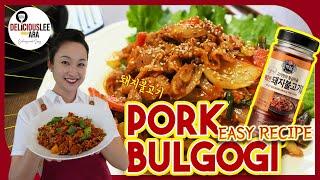 PORK BULGOGI (Spicy Version) - Easy Recipe with CJ Bulgogi Marinade | 돼지불고기