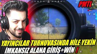 YAYINCILAR LİGİNDE HİLE YEKİN + İMKANSIZ ALANA GİRİP WİN ALMAK ! PUBG Mobile