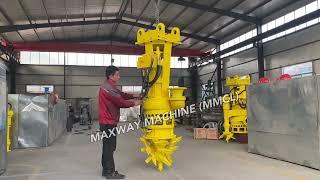 China famous, cheap price, hydraulic submersible slurry (sand) dredge pump for excavator