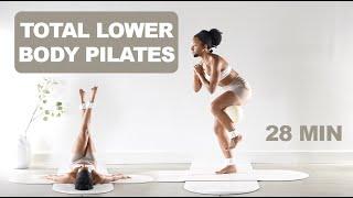 28 Min Total LOWER BODY Pilates // legs // glutes// inner & outer thighs