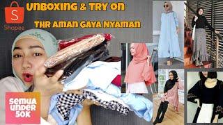 UNBOXING SHOPEE HAUL LEBARAN