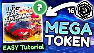 How To Get MEGA TOKEN FAST In Car Crushers 2 (Roblox Event) [16]