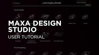 Intero Tools - MAXA Design Studio User Tutorial