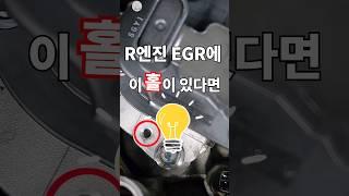 R 엔진 EGR 손쉽게 빼는 법