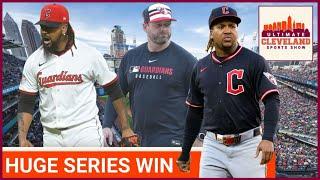 The Guardians pick up a HUGE series win vs. the Giants thanks to elite level pitching