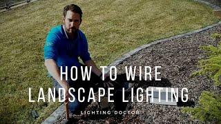 How to Install and Wire Low Voltage Outdoor Landscape Lighting