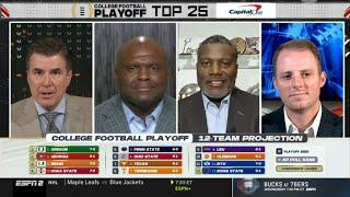 [FULL] ESPN College Football Playoff Top 25 Week 9: 1.Oregon 2.Georgia 3.Miami 4.Iowa State