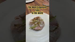 World’s Most Expensive Taco #michelin #pujol #mexico #foodie #delicious #trending #shorts #biden