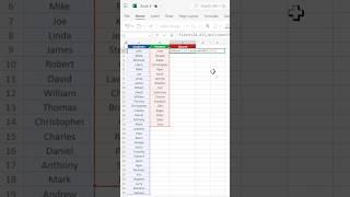 Compare two Lists in Excel to find unique values | Filter and CountIf functions #shorts #excel