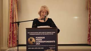 AFPC-USA Chairwoman Nancy Prager Kamel's Opening Remarks at 2023 Foreign Press Awards