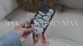 UNBOXING AND SETTING UP MY NEW IPHONE 16 PRO MAX | ALYSSA LENORE