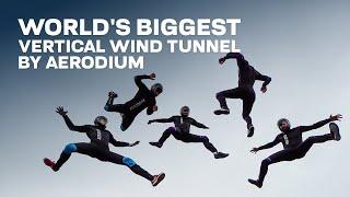 The world's largest wind tunnel 2018/ AERODIUM Peryton