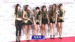 [SSTV] 130901 T-ara @ Incheon Korean Music Wave 2013 Red Carpet Cut