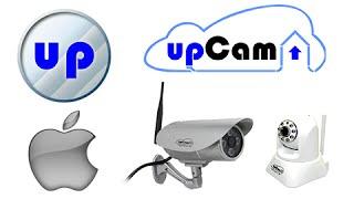 upCam QuickConnect - App Einrichtung auf iPhone für alle upCam IP Kameras, Cyclone, Tornado