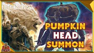 Elden Ring How To Get Mad Pumpkin Head Ashes - Incredible Bleed Damage Tank Summons Location