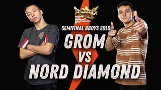 Grom (Outstanding) vs Nord Diamond (Top Nine)  SEMIFINAL BBoys Solo  2021 ROBC x WDSF