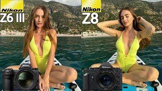 Nikon Z6 III VS Nikon Z8 Camera Test Comparison