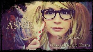 ASMR . Dr. Quinzel's Cranial Nerve Exam . Binaural . Parody