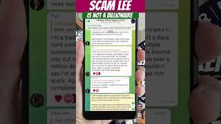 Scam Lee (Sam Lee) not a BILLIONAIRE as SAM Claims! #samlee #scamalert #hyperverse #weareallsatoshi￼