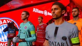 EA SPORTS FC 24 GAMEPLAY MOD | FOOTBALL LIFE 2023 | Bayern Munich vs Psg | CPU VS CPU | FIFA