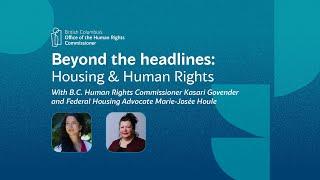 Beyond the Headlines: Housing and human rights