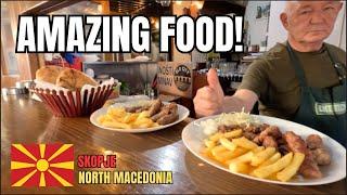 BEST Traditional Food in Skopje's Old Town | North Macedonia