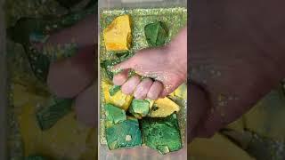 Glitter gloves #oddlysatisfying #asmr #shorts