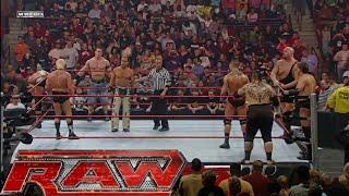 Randy Orton, Big Show, JBL & Umaga vs John Cena, Triple H,Shawn Michaels & Ric Flair RAW Mar 24,2008