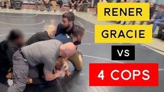 4 Cops Try to Arrest Rener Gracie (w/o SafeWrap™)