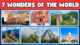 7 Wonders of the World | The New Seven Wonders of the Modern World