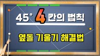 [68화] 혼자만 알고싶지만45도 4칸의 법칙️이것까지만알면 옆돌리기는 종결됩니다.