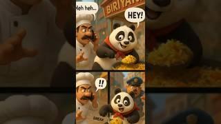 hero hungry | panda  cartoon #shorts #shortvideo