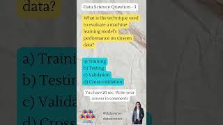 Data Science and Machine Learning quiz - 3