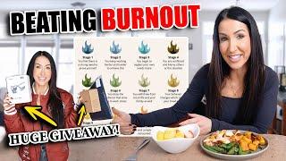 Why Burnout is DESTROYING Your Goals and How to Stop it! - HUGE GIVEAWAY