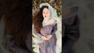  #portrait #photoshoot #cottagecore #cottagecoredress #princess #longhair