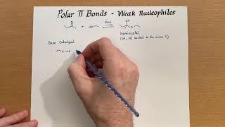 Polar Pi Bonds - Weak Nucleophiles (Hemiacetal formation)