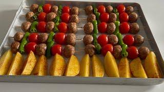 ️Don't be left without trying the recipe for shish meatballs in the oven ️